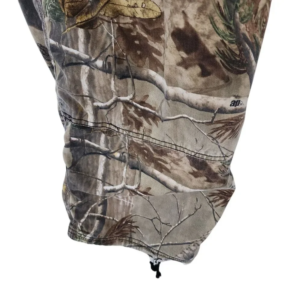 Walls Realtree AP Camo Cargo Pants Mens XL Regular Hunting Fishing 100% Cotton